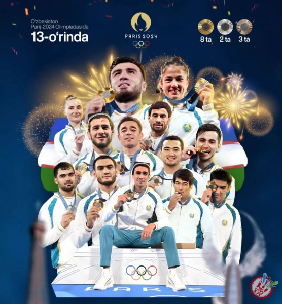 Jahongir Poziljonov chempionlarga bag’ishlab qo’shiq kuyladi